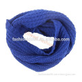 new royal blue scarf acrylic infinity scarf cachecol bufanda infinito bufanda by Real Fashion